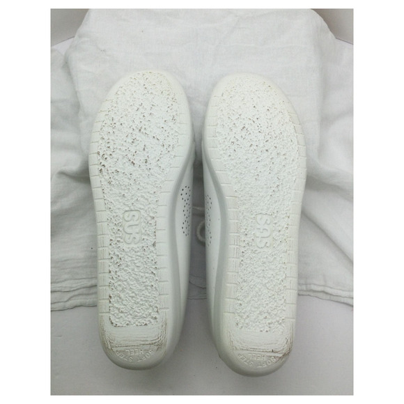 SAS Siesta White Lace Up Loafer Womens 10.5N Comfort Shoes NIB - Picture 8 of 12